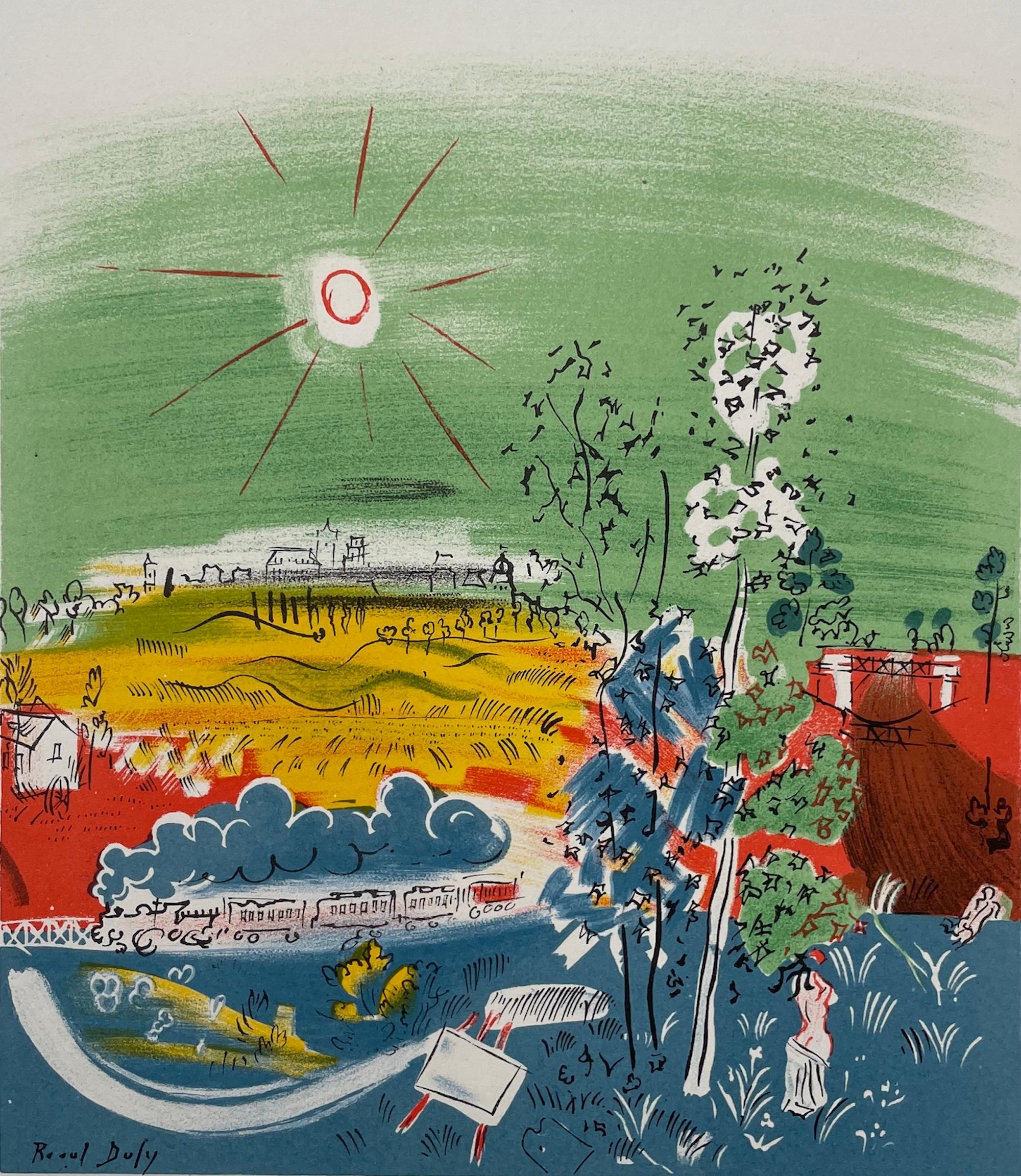 Artist's Society Salon Poster by Raoul Dufy, French Modernist