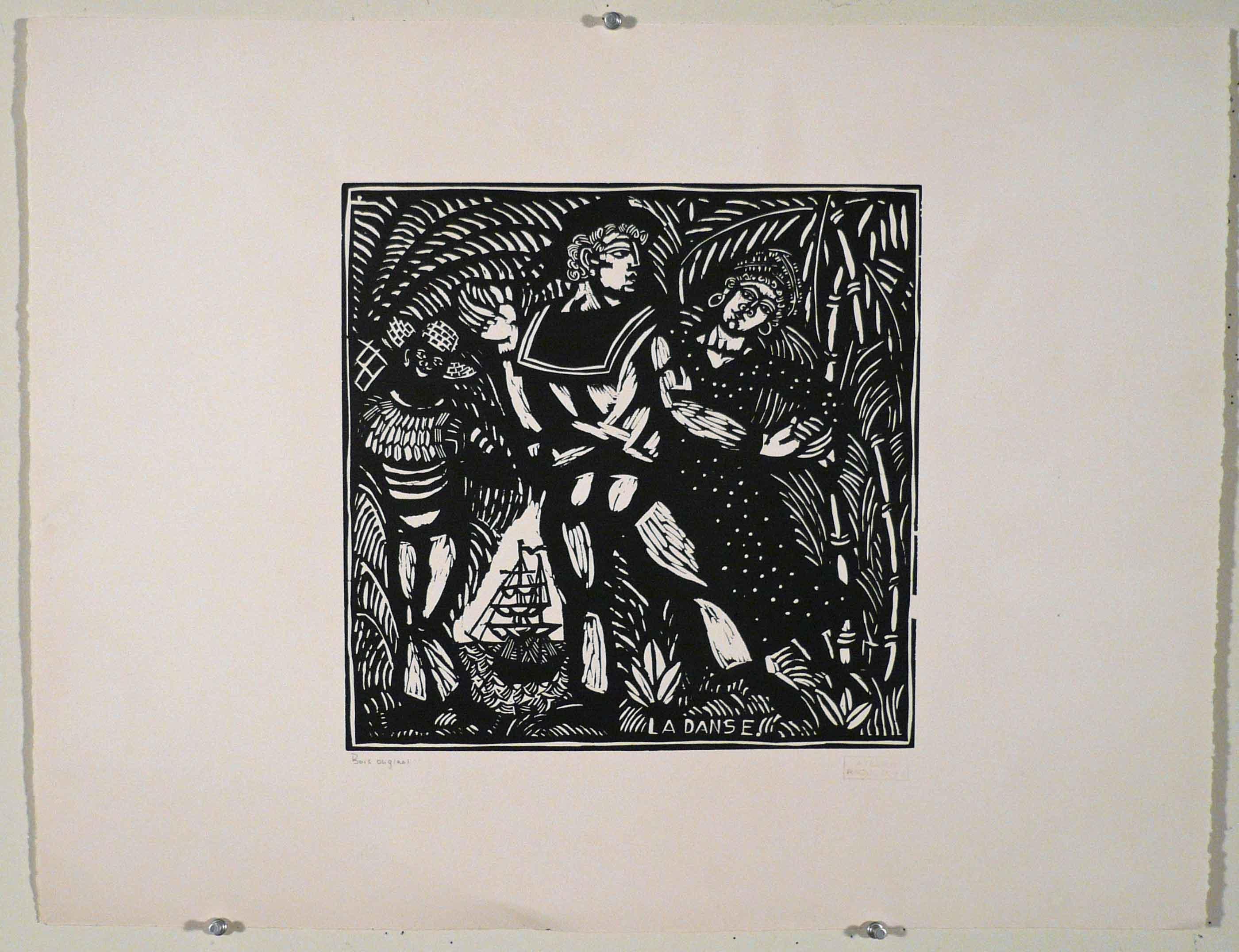 LA DANSE - Print by Raoul Dufy