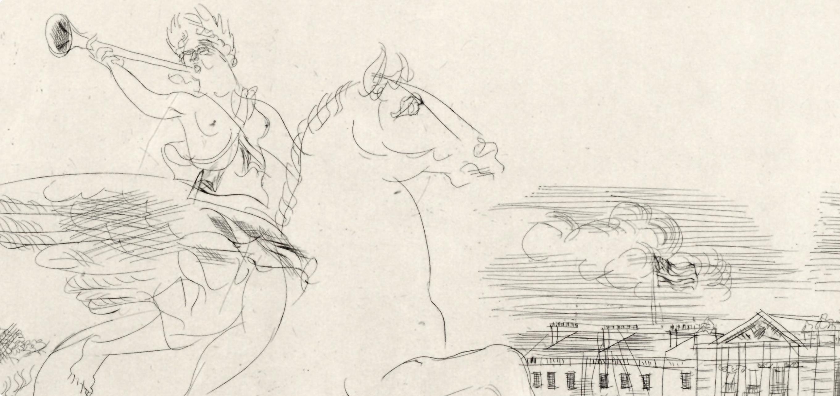 Champs-Élysées, Place de la Concorde, A La gloire à Paris, Raoul Dufy in vendita 5