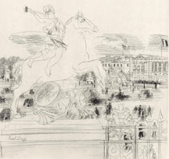 Les Champs-Élysées, Place de la Concorde, A La gloire à Paris, Raoul Dufy