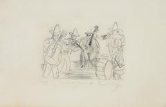Les Musiciens Mexicains - Etching by Raoul Dufy - 1952
