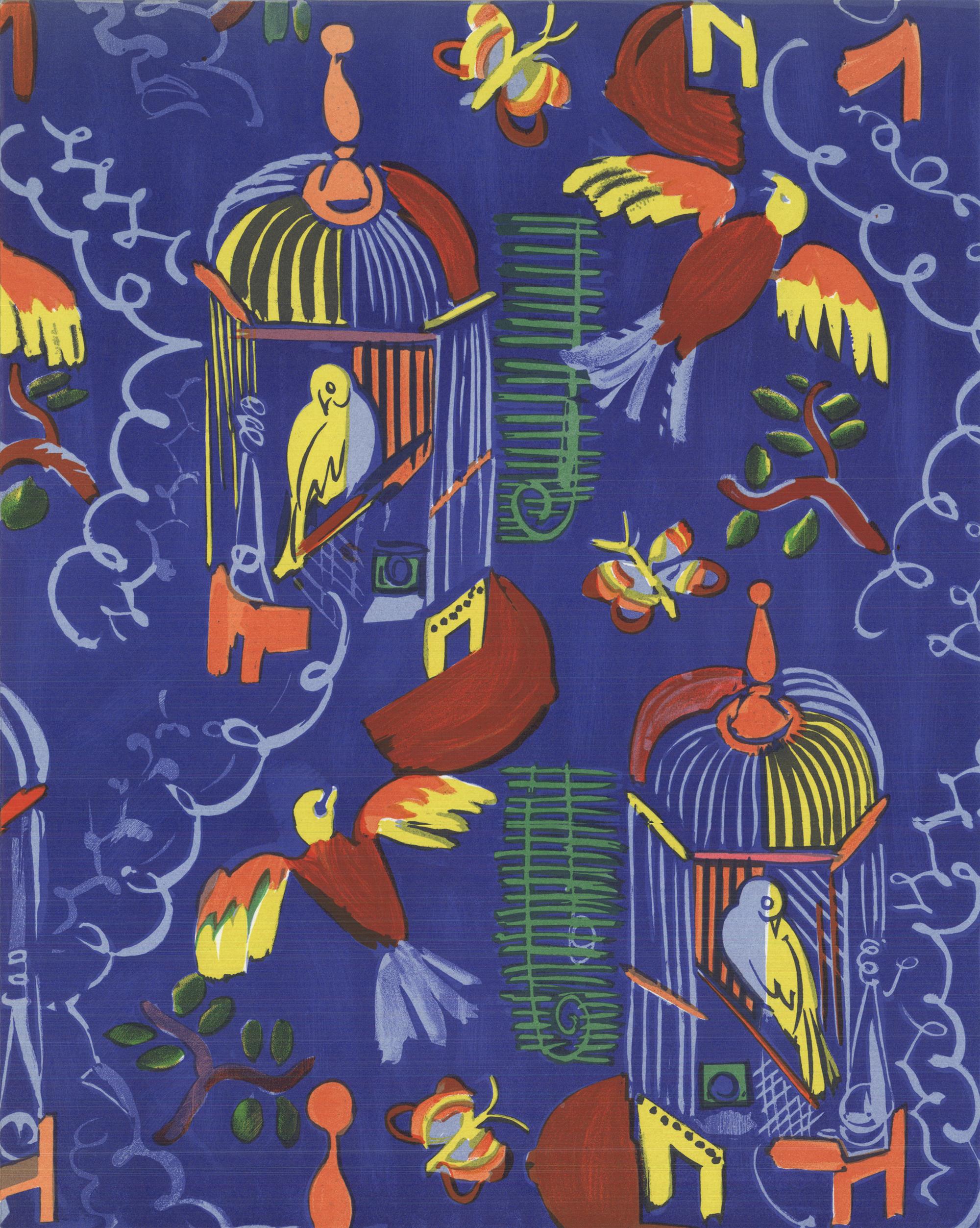 Raoul Dufy Print - Les Oiseaux