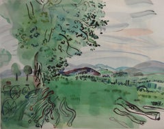 Normandy Countryside – Original-Lithographie