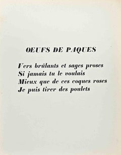 On the Boat - Lithograph by Raoul Dufy - 1920