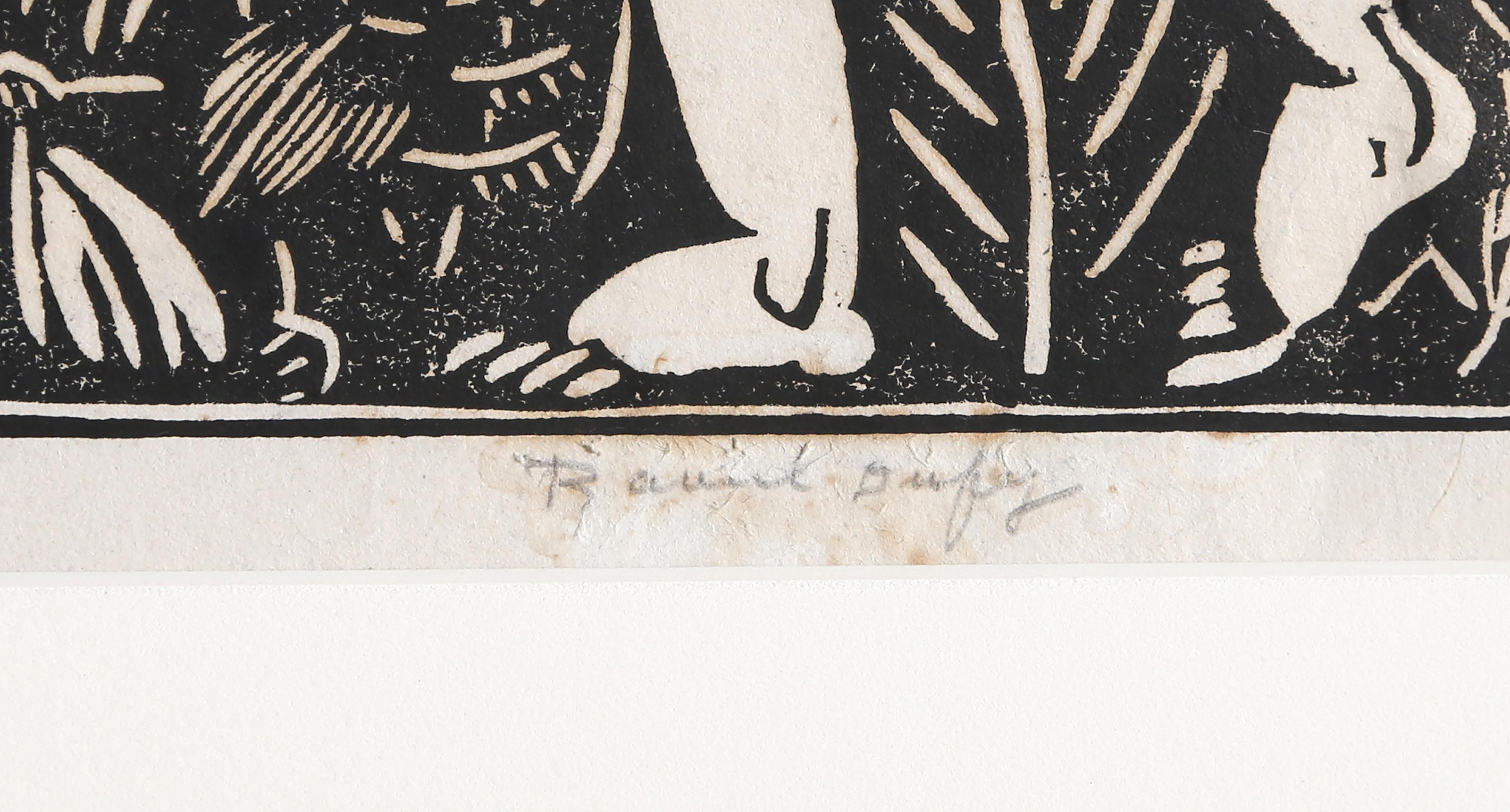 Orphée (für Le bestiaire ou Cortège d'Orphée de G. Apollinaire), von Raoul Dufy im Angebot 1