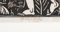 Orphée (for Le bestiaire ou Cortège d'Orphée de G. Apollinaire), by Raoul Dufy