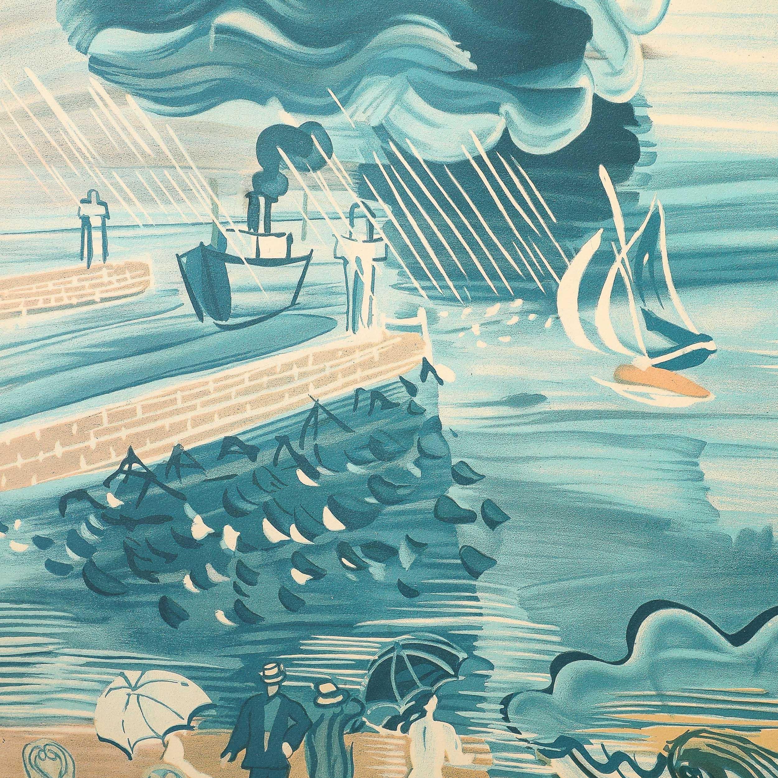 Litografia post impressionista intitolata 