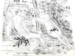 Raoul Dufy - Adam and Eve in Modernity - Original Etching