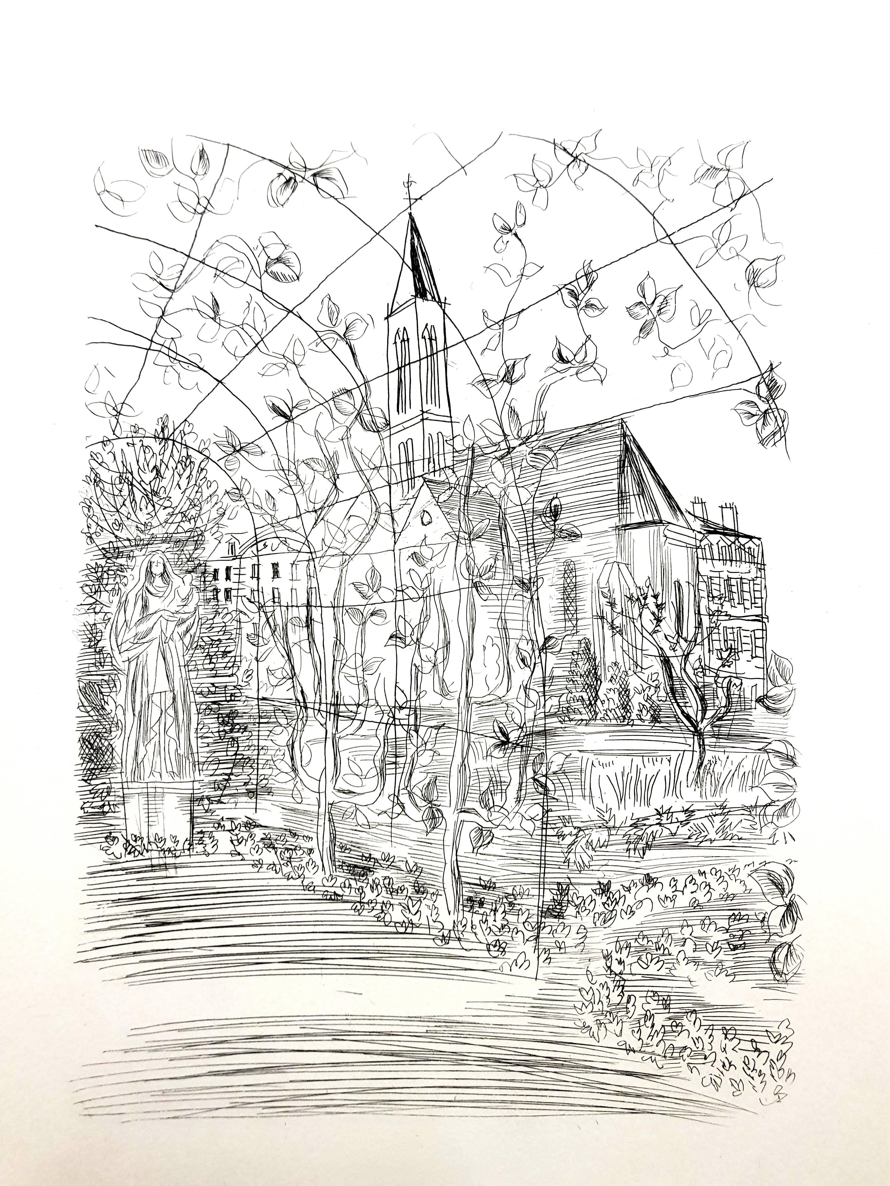 Raoul Dufy - Church - Original Etching