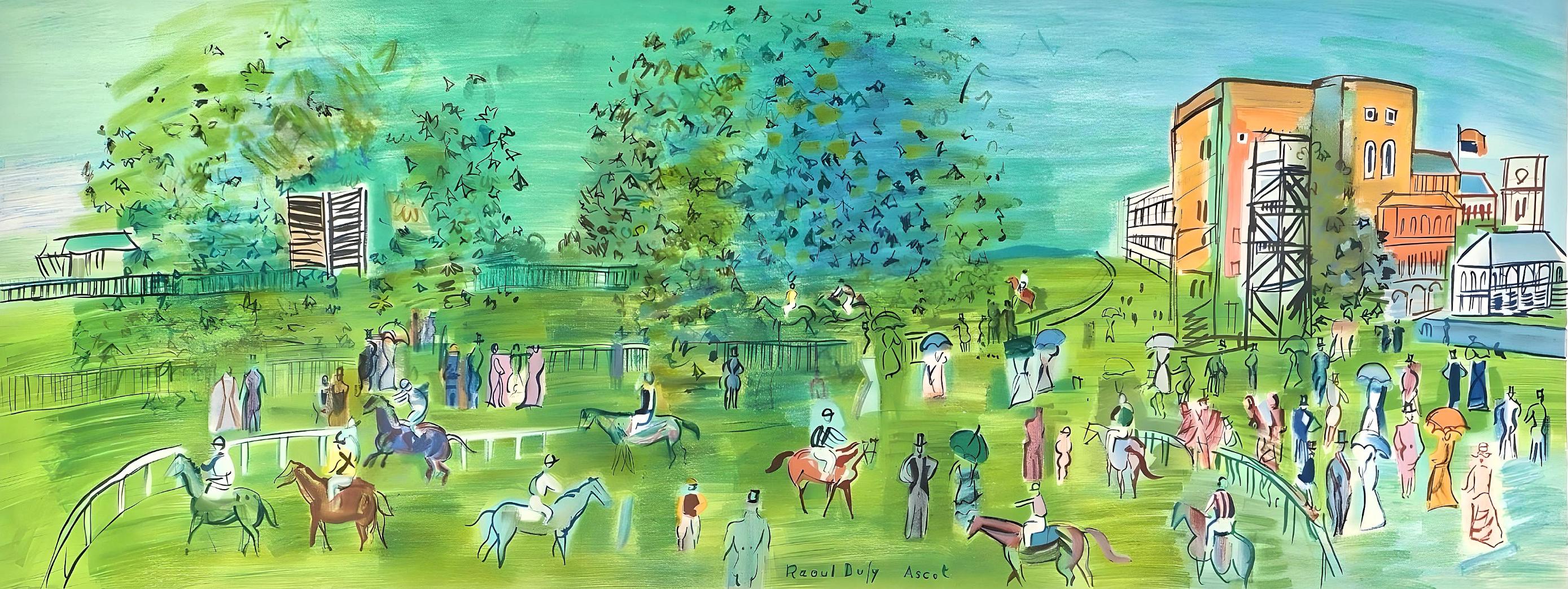Raoul Dufy, Ascot, d
après Raoul Dufy, IV, 1969 (after)