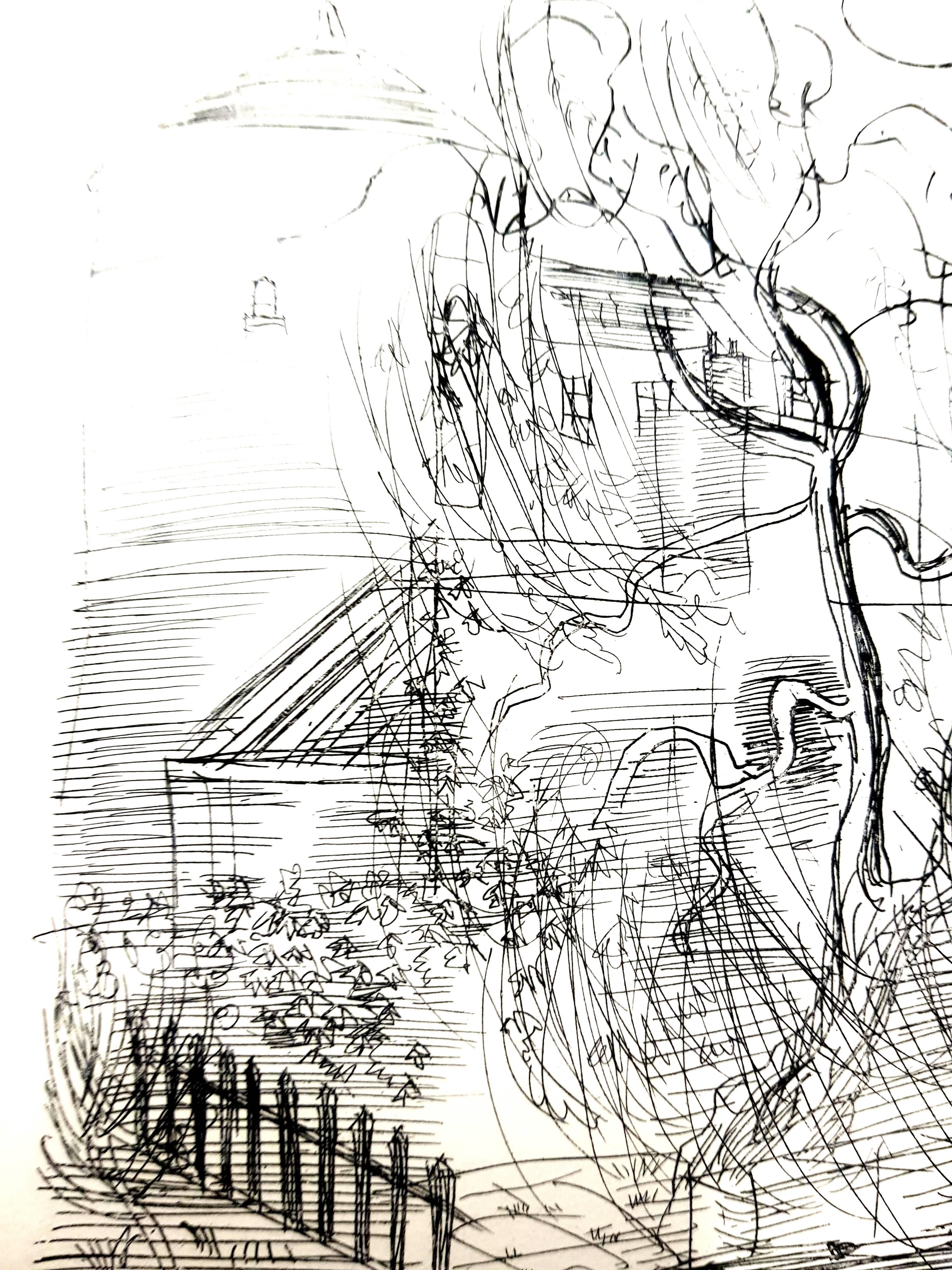 Raoul Dufy - Französische Campagne - Original-Radierung im Angebot 4