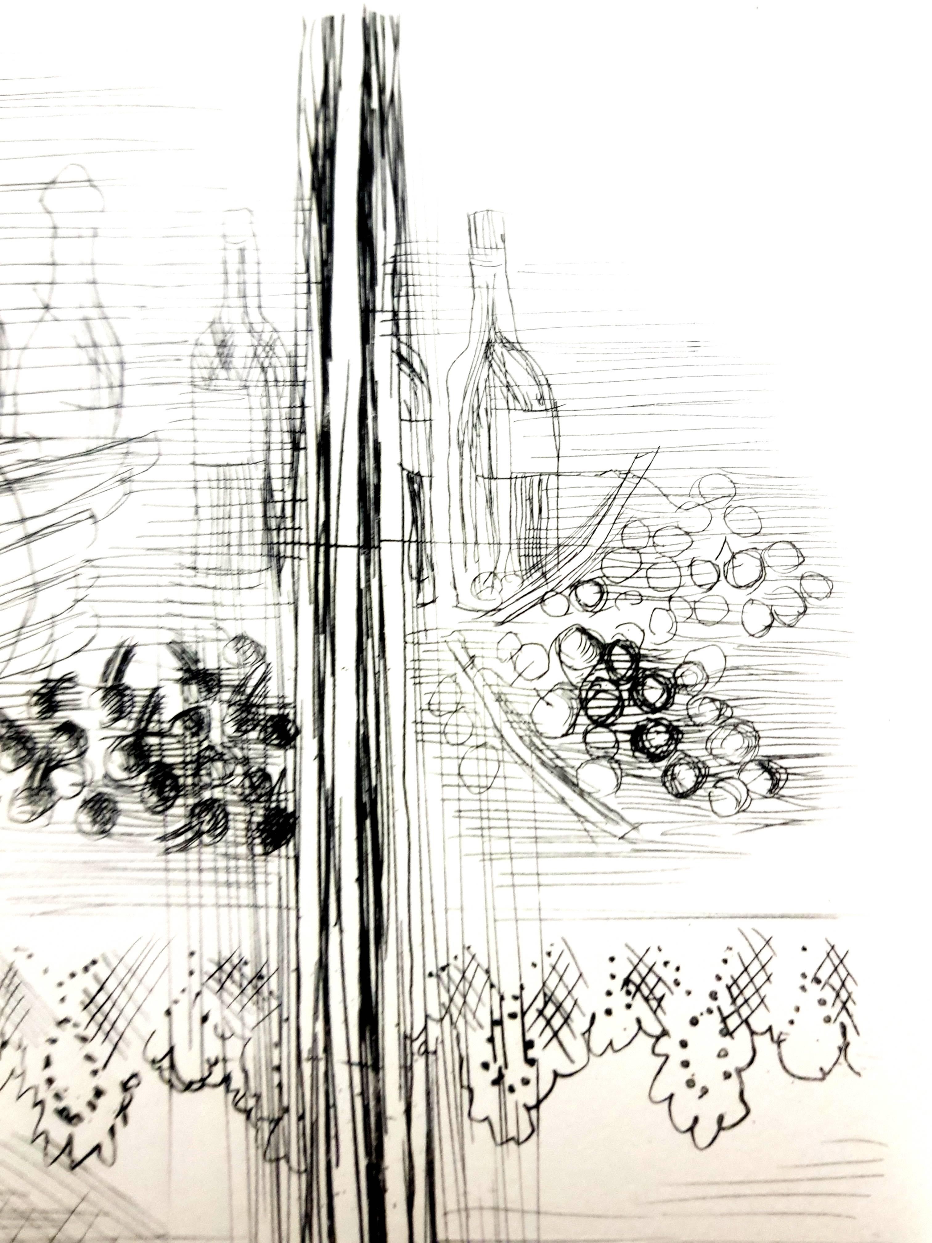 Raoul Dufy - Plates - Original Etching For Sale 2