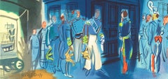 Raoul Dufy, Reception of an English Admiral on a French Ship, 1969 (after)