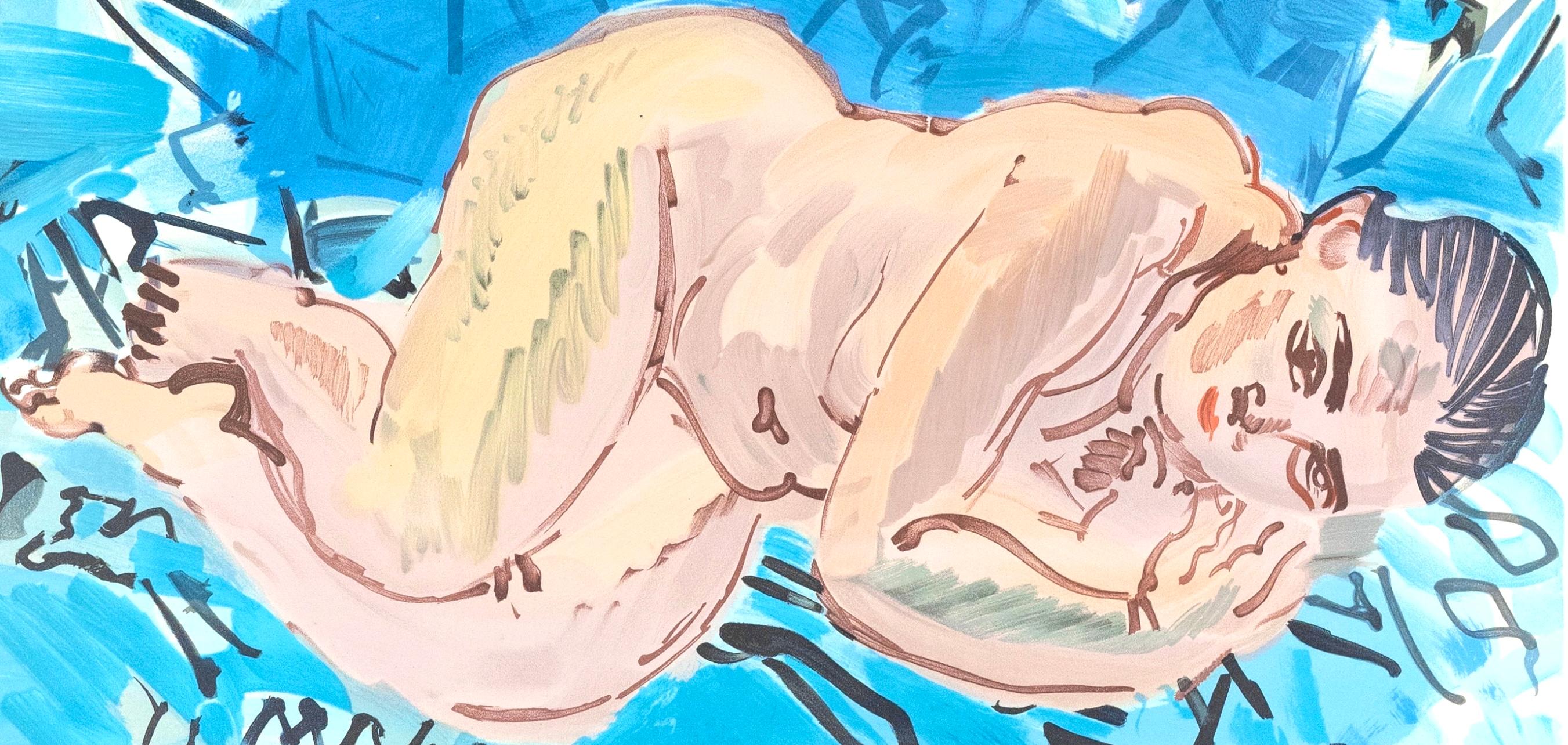 Raoul Dufy, Reclining Nude, from Raoul Dufy, IV, 1969 (after) For Sale 1