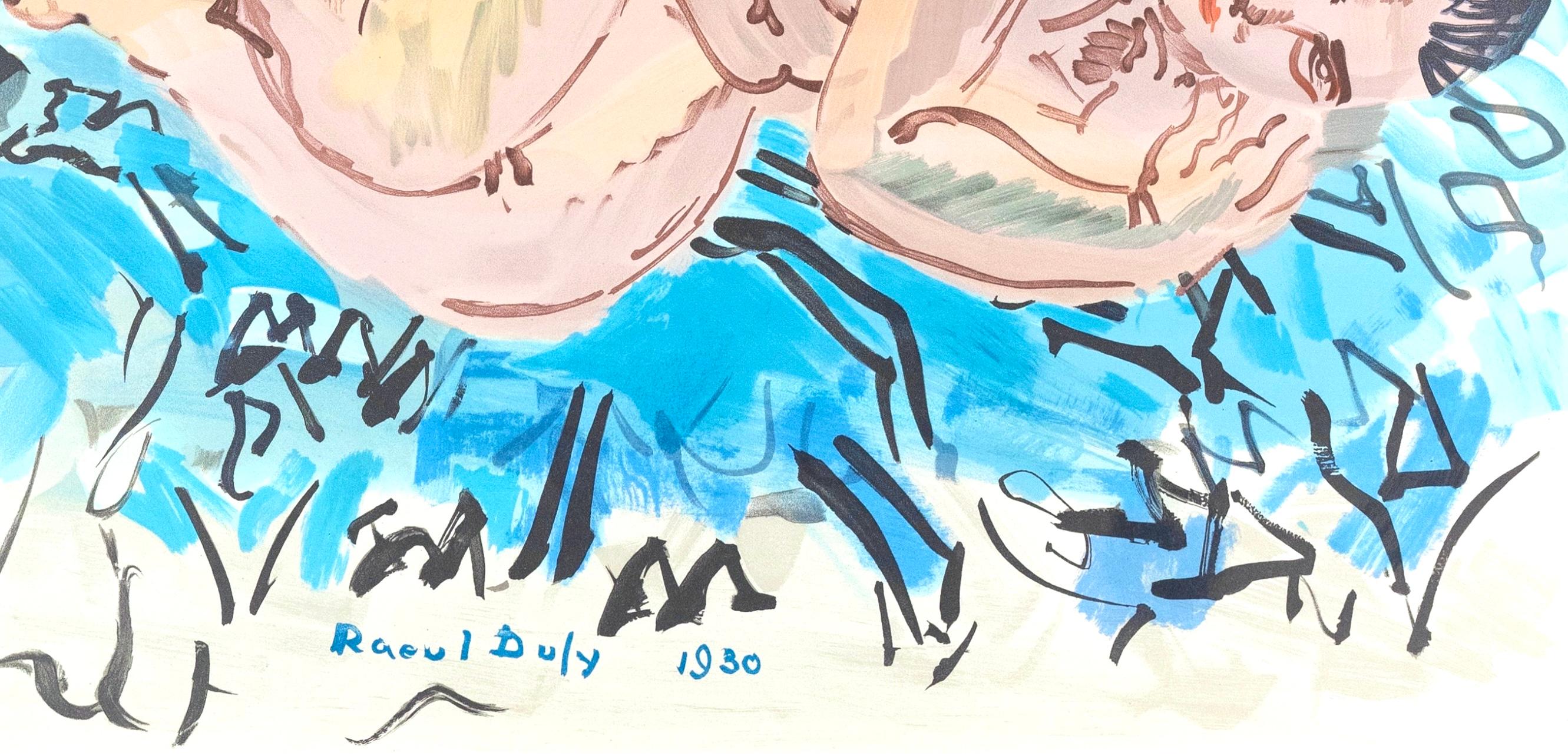 Raoul Dufy, Reclining Nude, from Raoul Dufy, IV, 1969 (after) For Sale 5