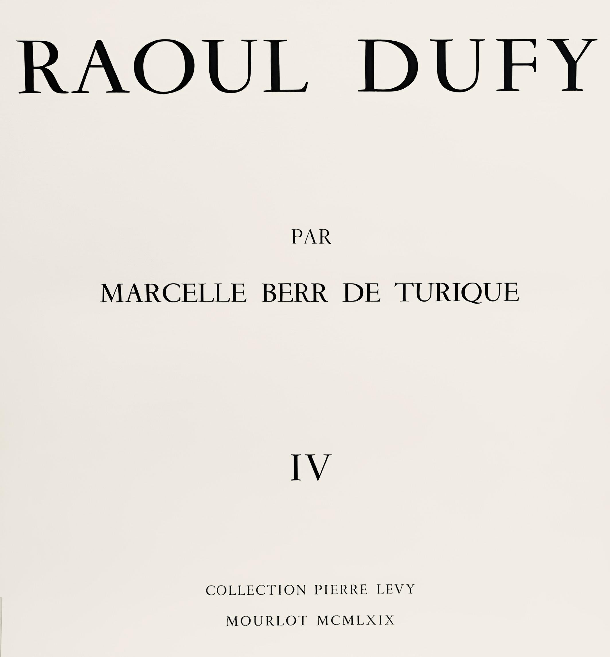 Raoul Dufy, The Studio on Impasse Guelma, from Raoul Dufy, IV, 1969 (after) For Sale 9