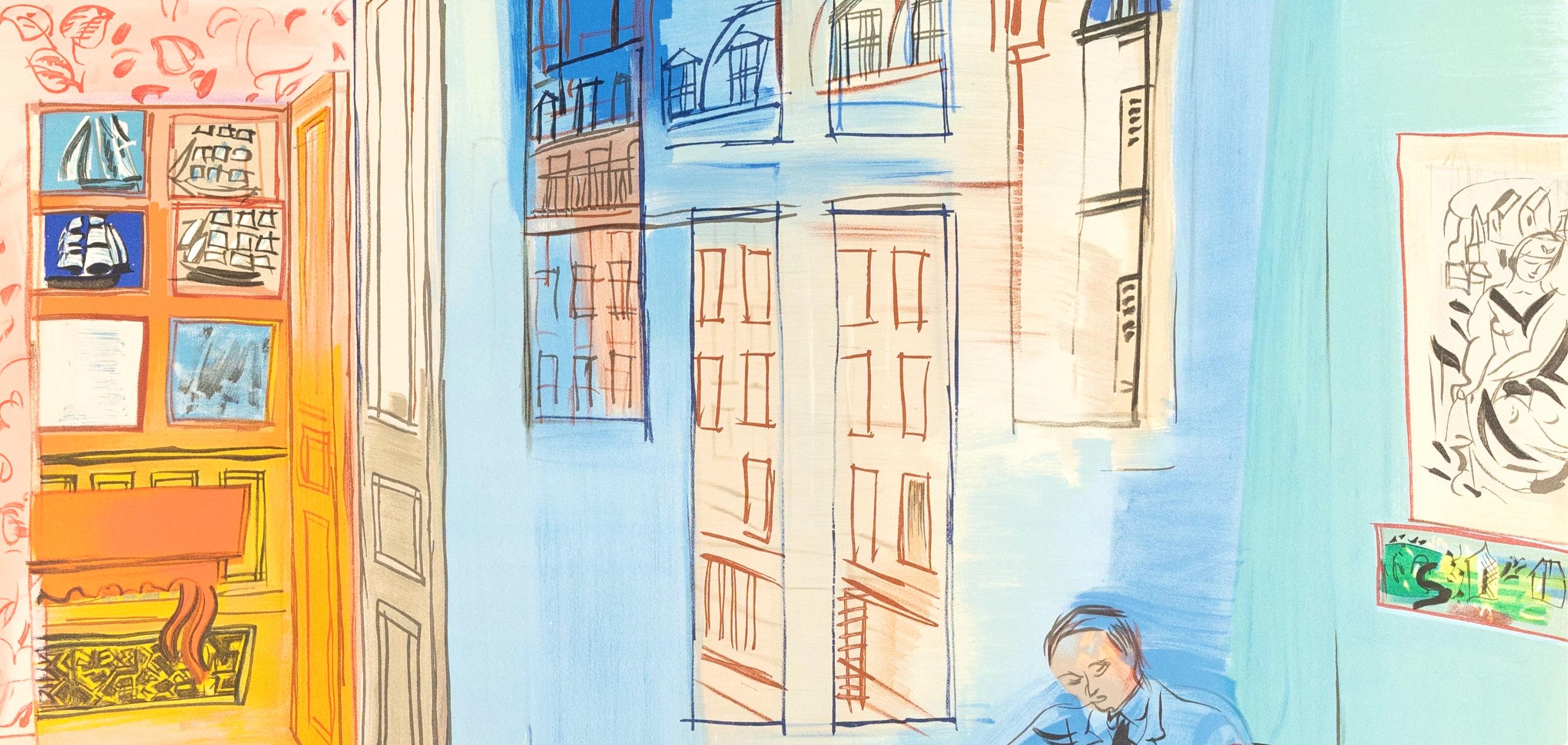 Raoul Dufy, The Studio on Impasse Guelma, from Raoul Dufy, IV, 1969 (after) For Sale 2