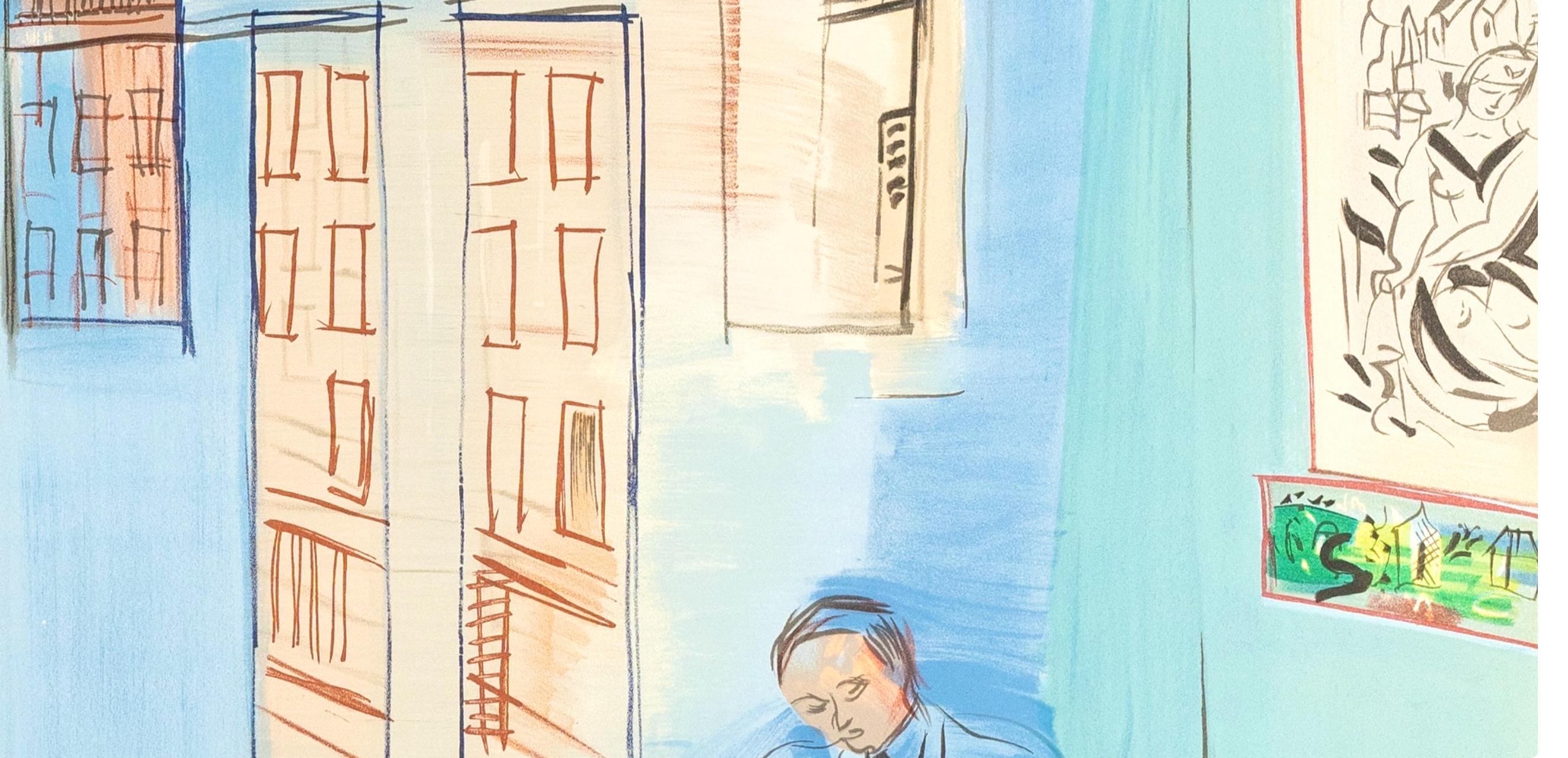 Raoul Dufy, The Studio on Impasse Guelma, from Raoul Dufy, IV, 1969 (after) For Sale 5