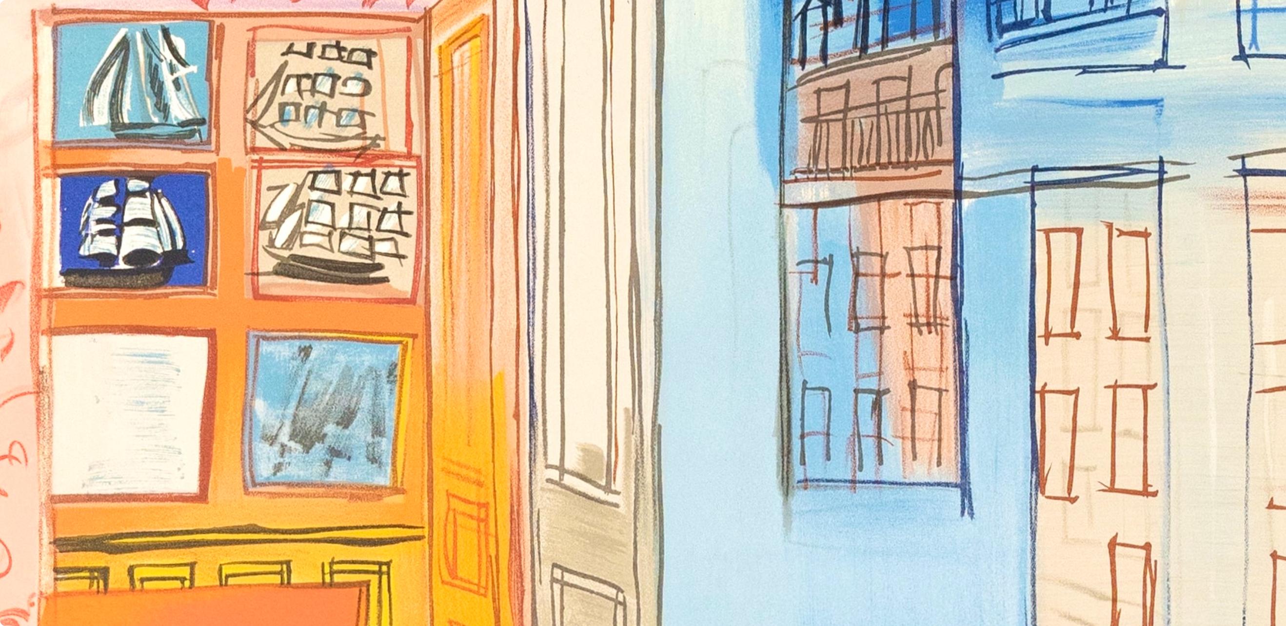 Raoul Dufy, The Studio on Impasse Guelma, from Raoul Dufy, IV, 1969 (after) For Sale 6