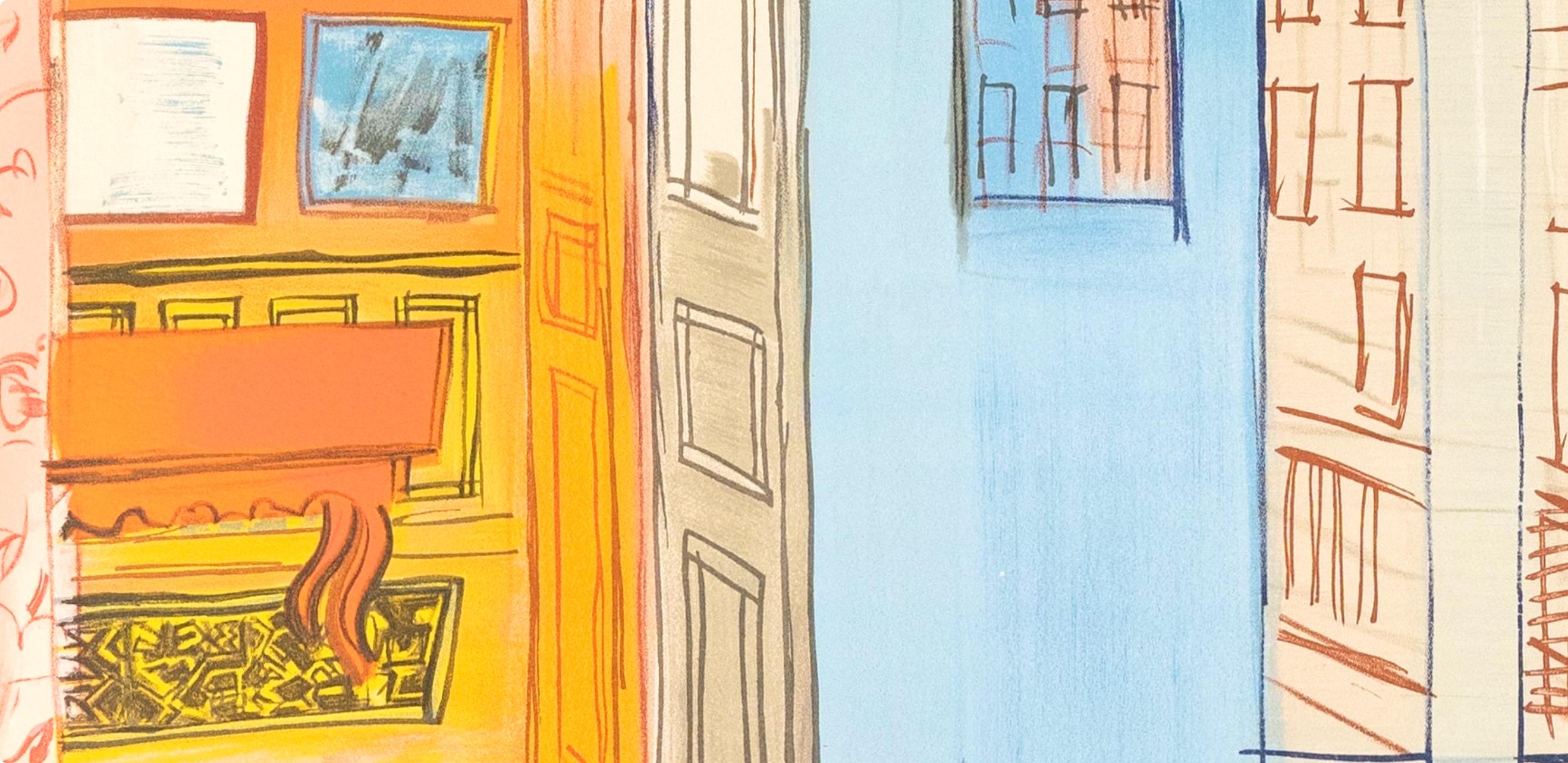 Raoul Dufy, The Studio on Impasse Guelma, from Raoul Dufy, IV, 1969 (after) For Sale 7