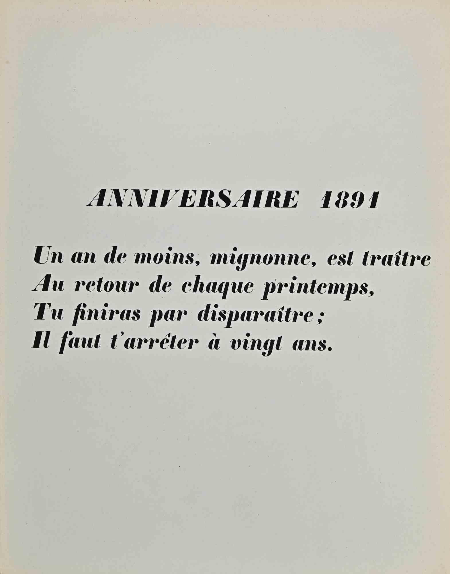 Rose is a vintage lithograph realized after Raoul Dufy in 1920.

Good conditions.

Edition of 110.

The artwork is depicted through confident strokes in a well-balanced composition.