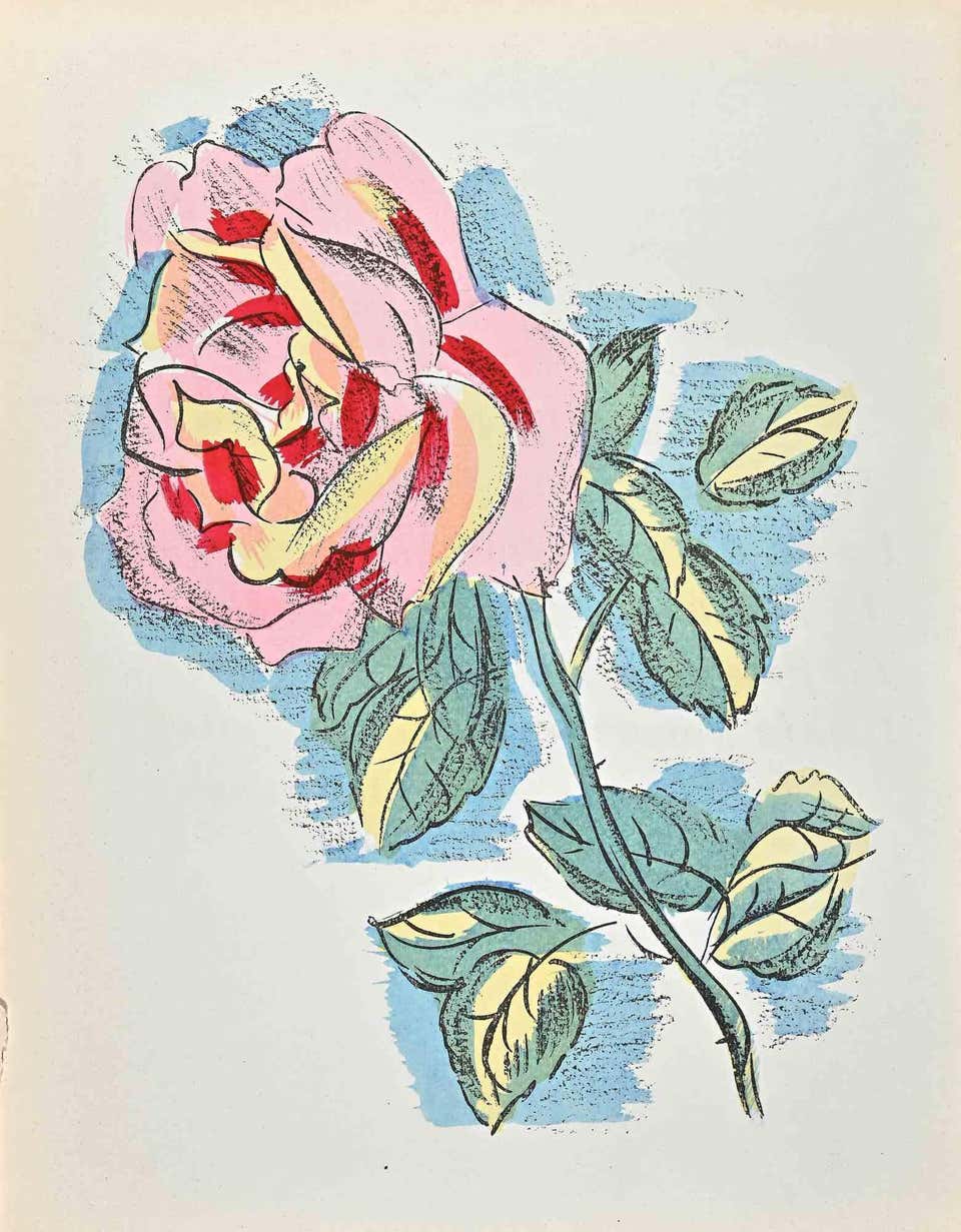 Raoul Dufy Ville de Nice Reliures et Estampes Francaises For Sale at