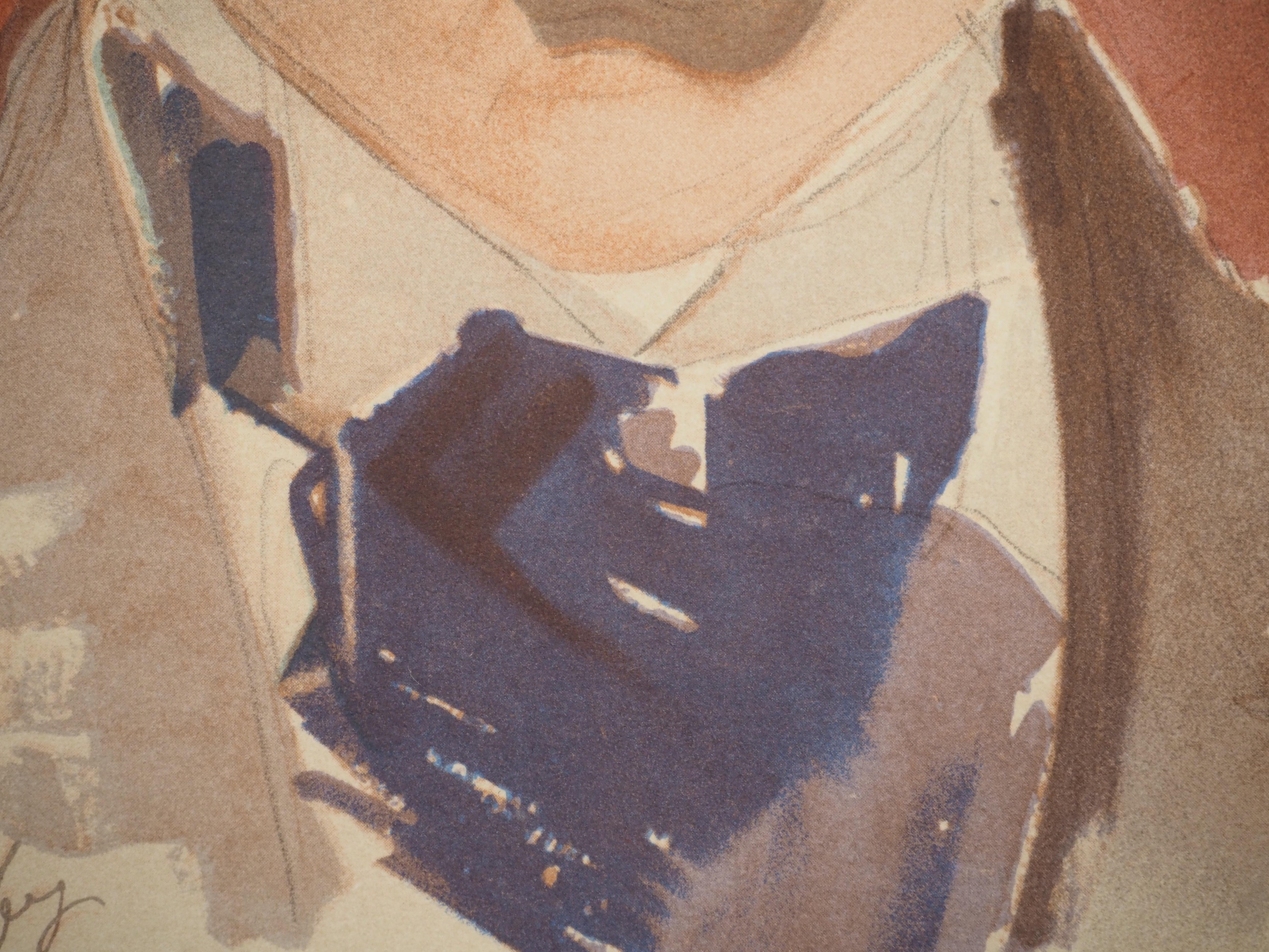Self-Portrait - Litografia (Mourlot) in vendita 1