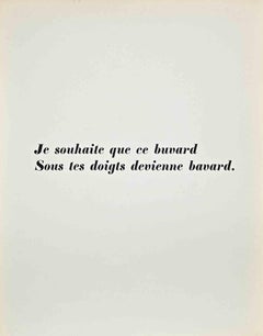 Tea Time - Lithograph by Raoul Dufy - 1920