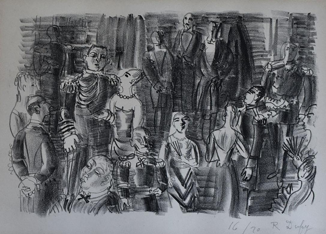 Raoul Dufy Print -  The Admiral’s Ball 