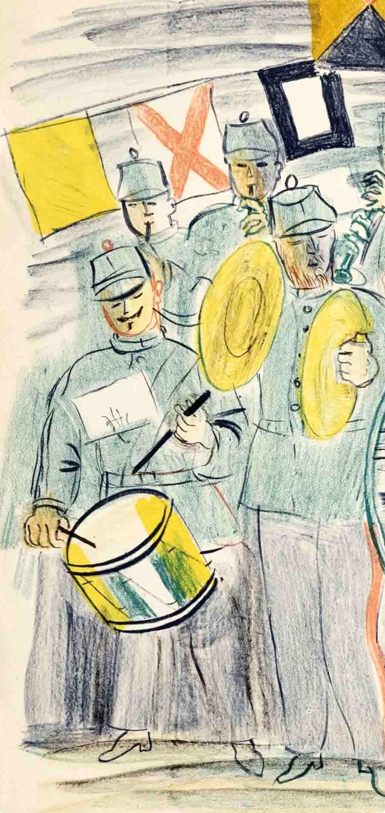 The Band, School Prints, Raoul Dufy For Sale 1