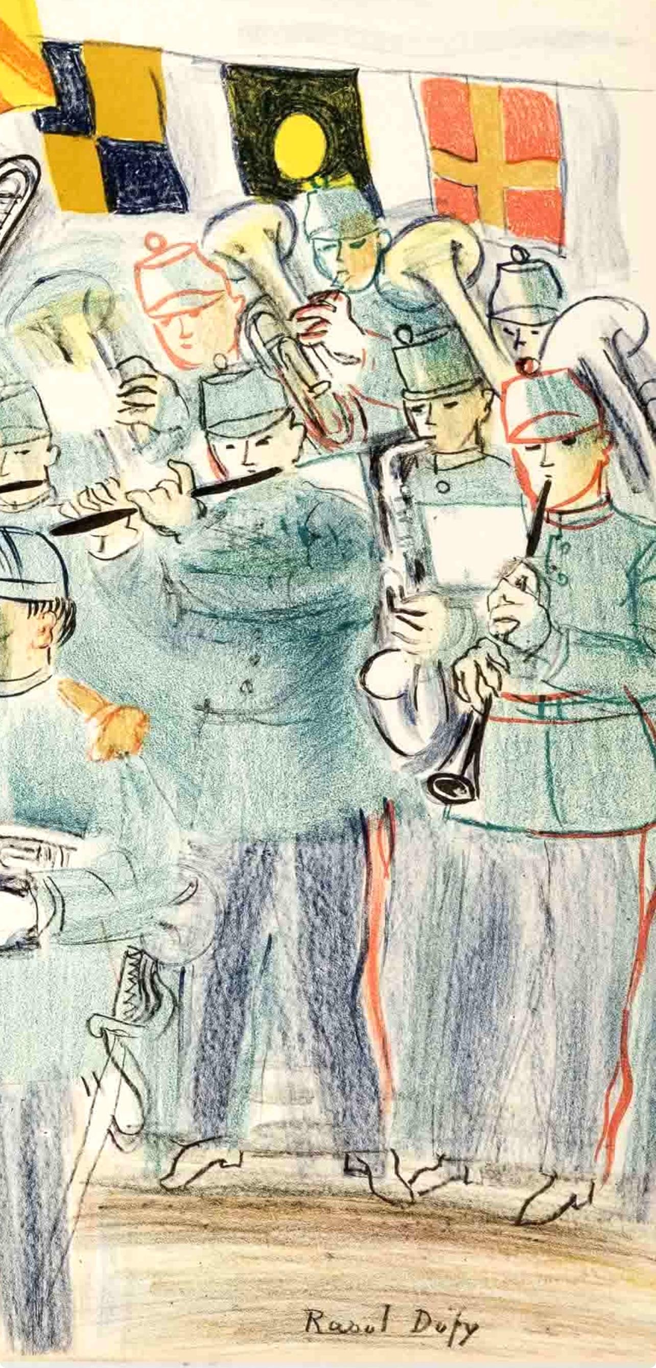 The Band, School Prints, Raoul Dufy For Sale 6