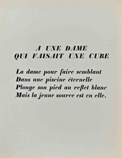 The Dance - Lithograph by Raoul Dufy - 1920