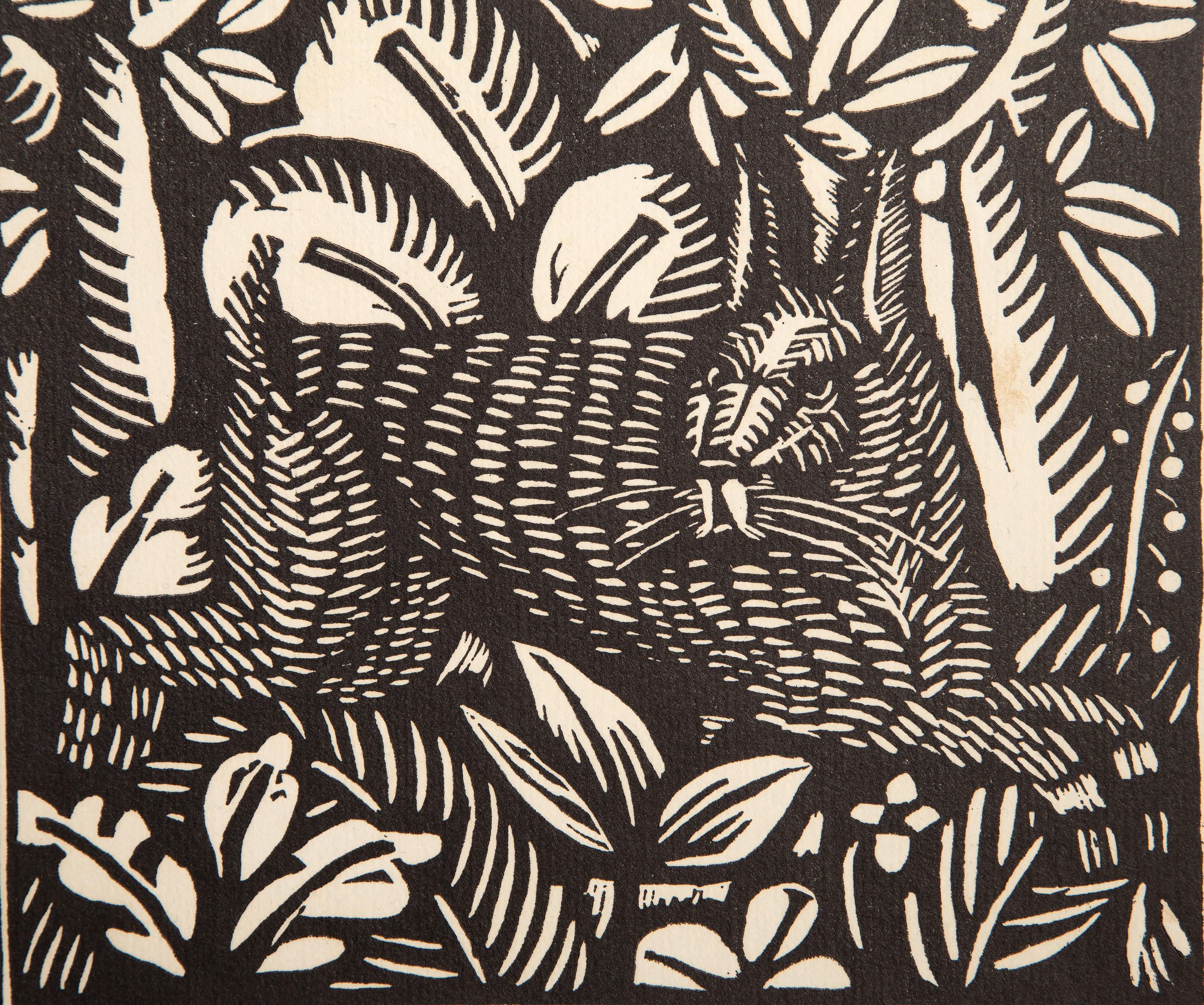 The Hare, impressionistischer Holzschnitt von Raoul Dufy im Angebot 3