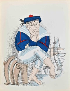 The Sailor - Lithograph by Raoul Dufy - 1920