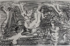 The Undines, [Six Bathers], from: The Sea  Les Ondines [Six Baigneuses]: La Mer