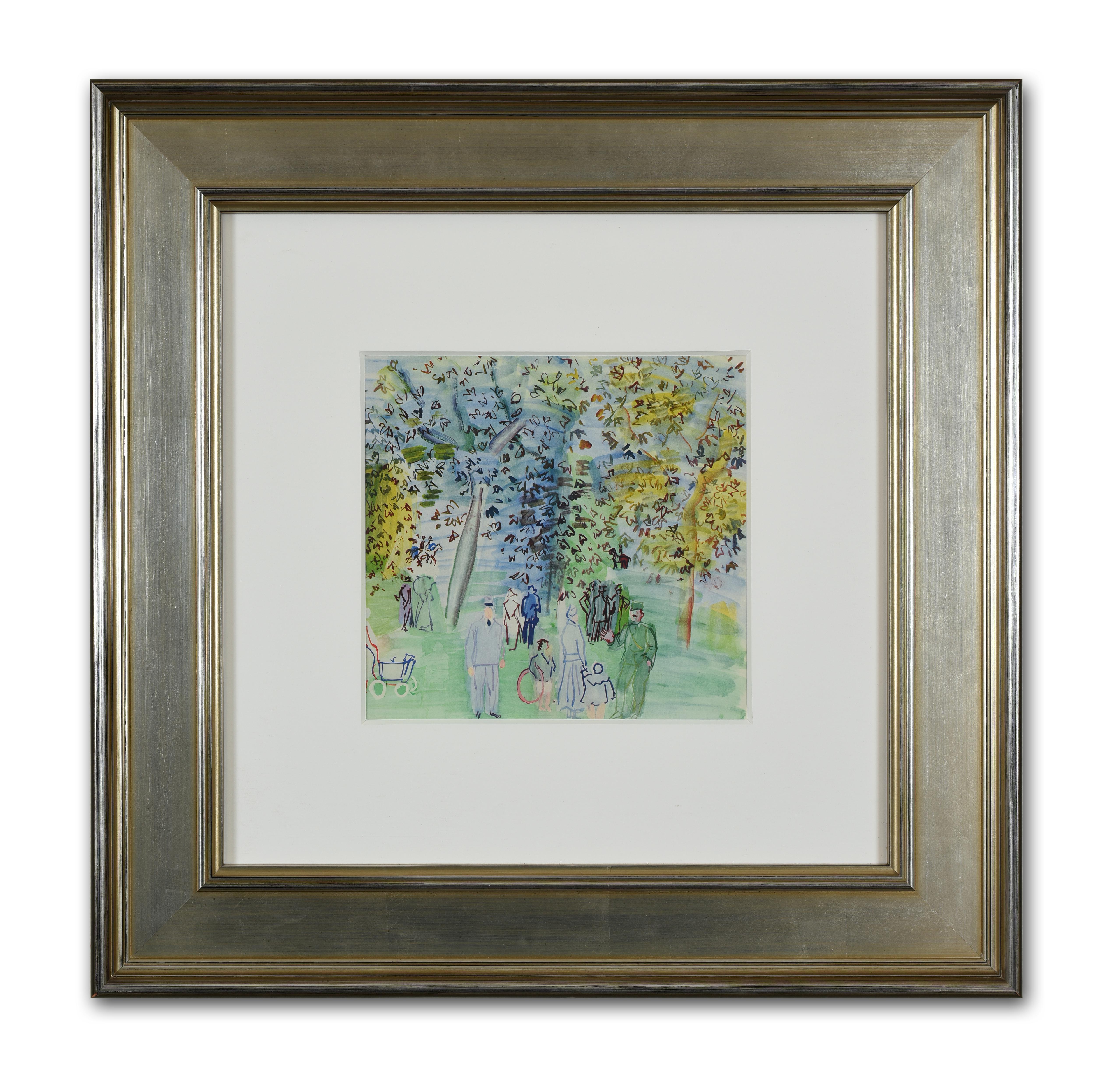 Landscape Print di Raoul Dufy - Vino e alimenti per l'infanzia
