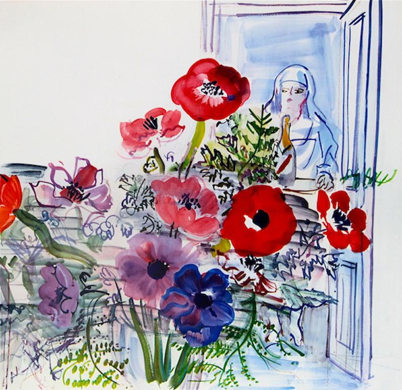 Landscape Print di Raoul Dufy - Il vino come rimedio per i convalescenti