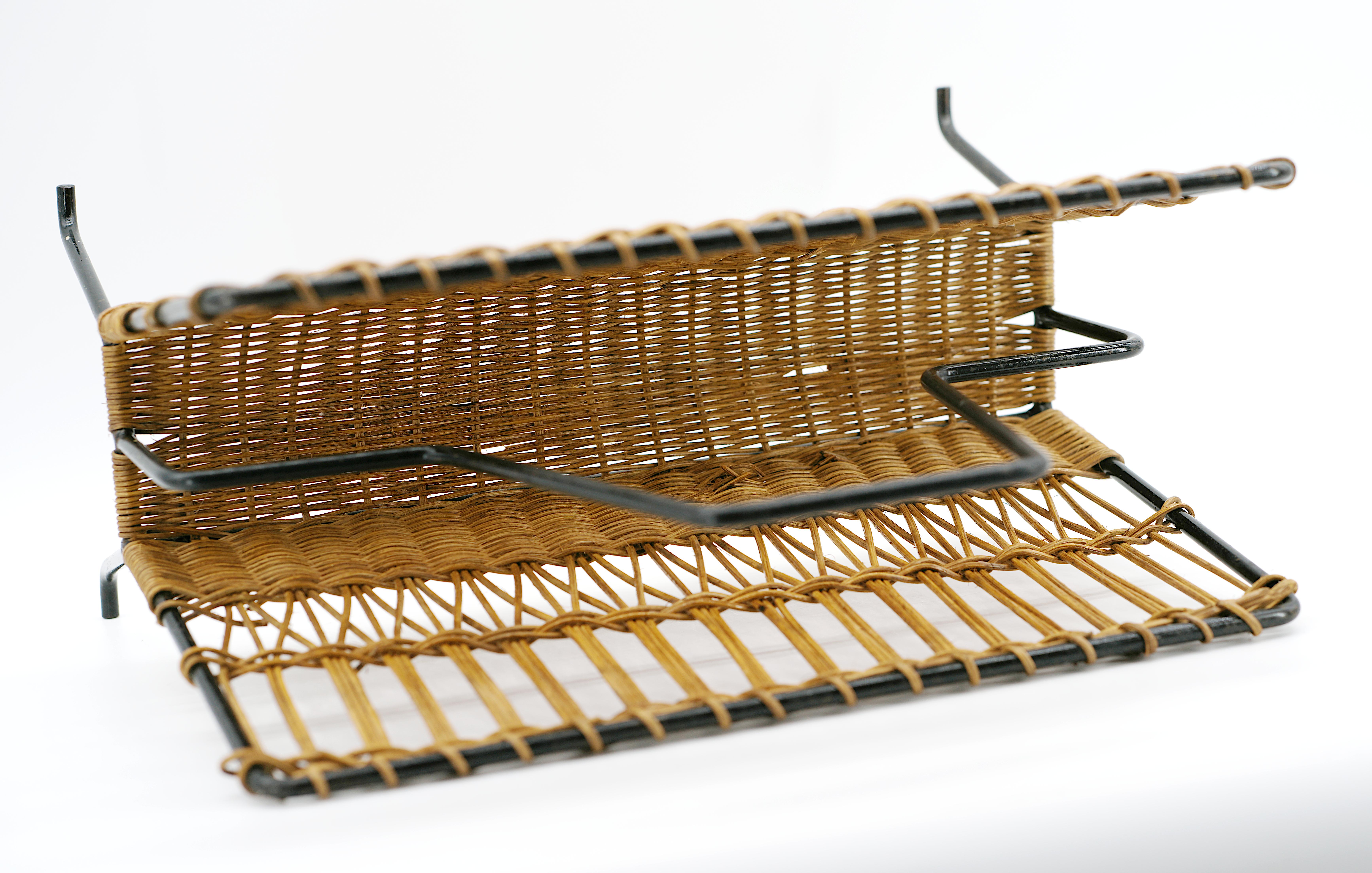 Raoul Guys French Midcentury Magazine Rack For Sale 1