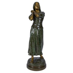 Raoul Larche: bronze sculpture of Jeanne d'Arc