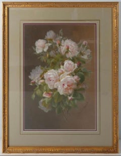 Vintage “Still life with roses”