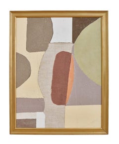 Raoul Morren, Mixed-Media-Wandkunst mit zusammengesetzten Fragmenten