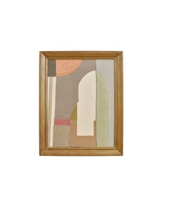 Raoul Morren, Assembled Fragments Mixed-Media Wall Art