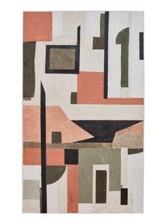 Raoul Morren, Assembled Fragments Mixed-Media Wall Art