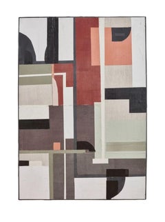 Raoul Morren, Assembled Fragments Mixed-Media Wall Art