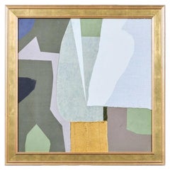 Raoul Morren, Mixed-Media-Wandkunst mit zusammengesetzten Fragmenten