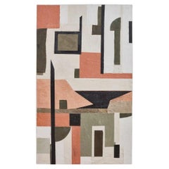 Raoul Morren, Assembled Fragments Mixed-Media Wall Art