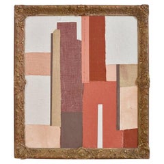 Raoul Morren, Assembled Fragments Mixed-Media Wall Art