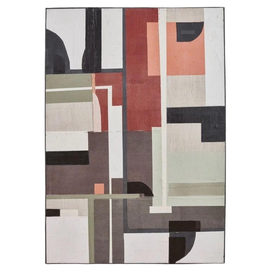 Raoul Morren, Assembled Fragments Mixed-Media Wall Art