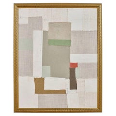 Raoul Morren, Assembled Fragments Mixed-Media Wall Art