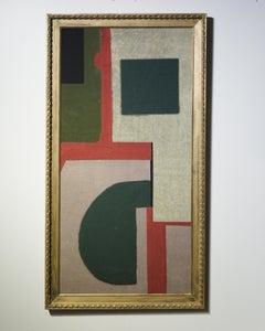 Raoul Morren, Assembled Fragments Mixed-Media Wall